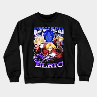 Anime Vintage Edward Elric Crewneck Sweatshirt